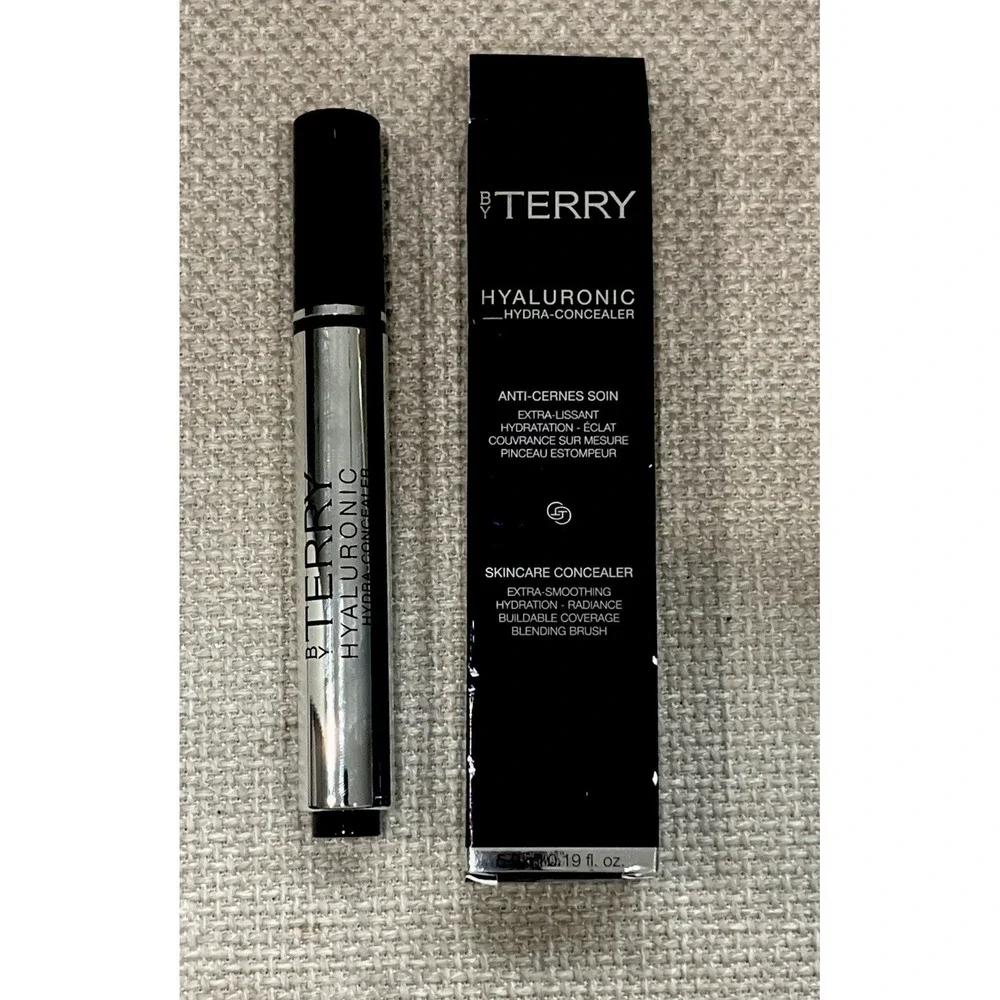 BY TERRY Hyaluronic Hydra Concealer 600‎ DARK Skincare Face .19 fl oz NEW In Box
